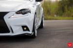 Lexus IS F on Vossen Wheels (VFS-10) 2017 года